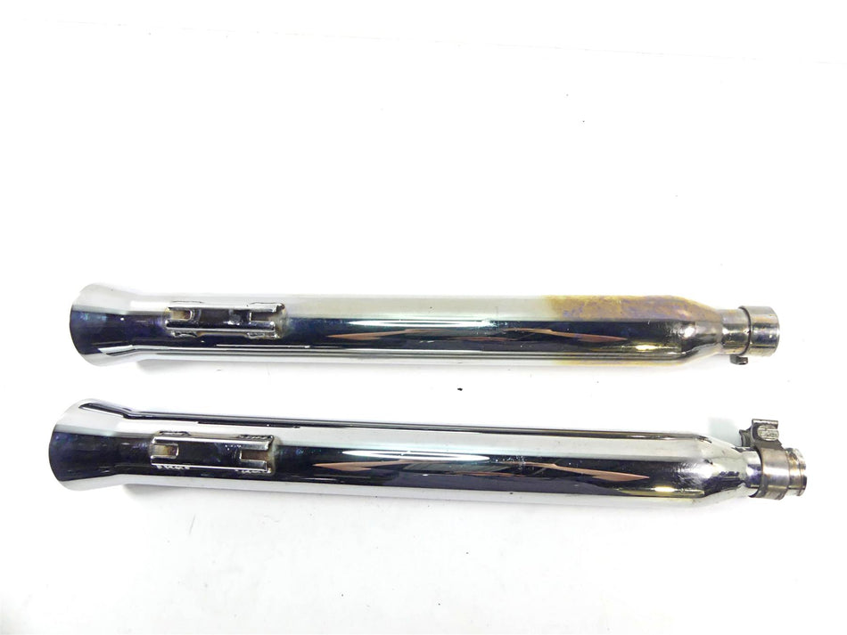 2003 Harley Touring FLHTCI E-Glide 100TH Bell Trumpet Slip On Exhaust Mufflers {{ shop.shopifyCountryName }} - Mototech271