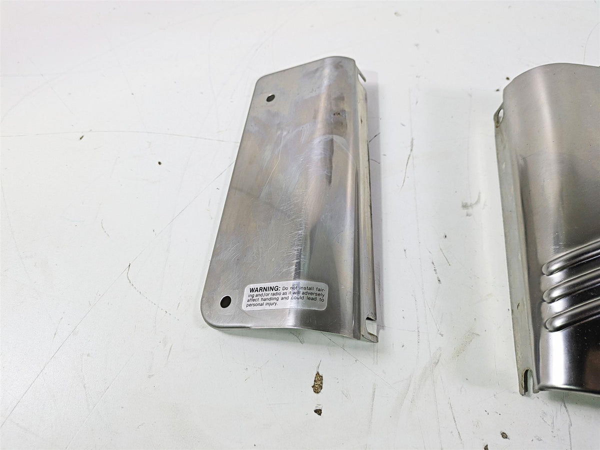 1992 Harley FLSTC Softail Heritage Headlight Head Light Cover Set 67808-86 {{ shop.shopifyCountryName }} - Mototech271