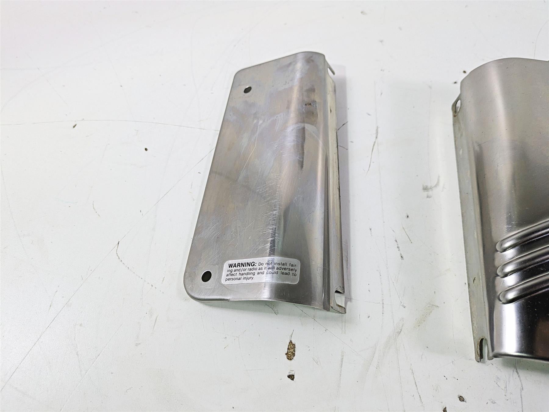 1992 Harley FLSTC Softail Heritage Headlight Head Light Cover Set 67808-86 {{ shop.shopifyCountryName }} - Mototech271