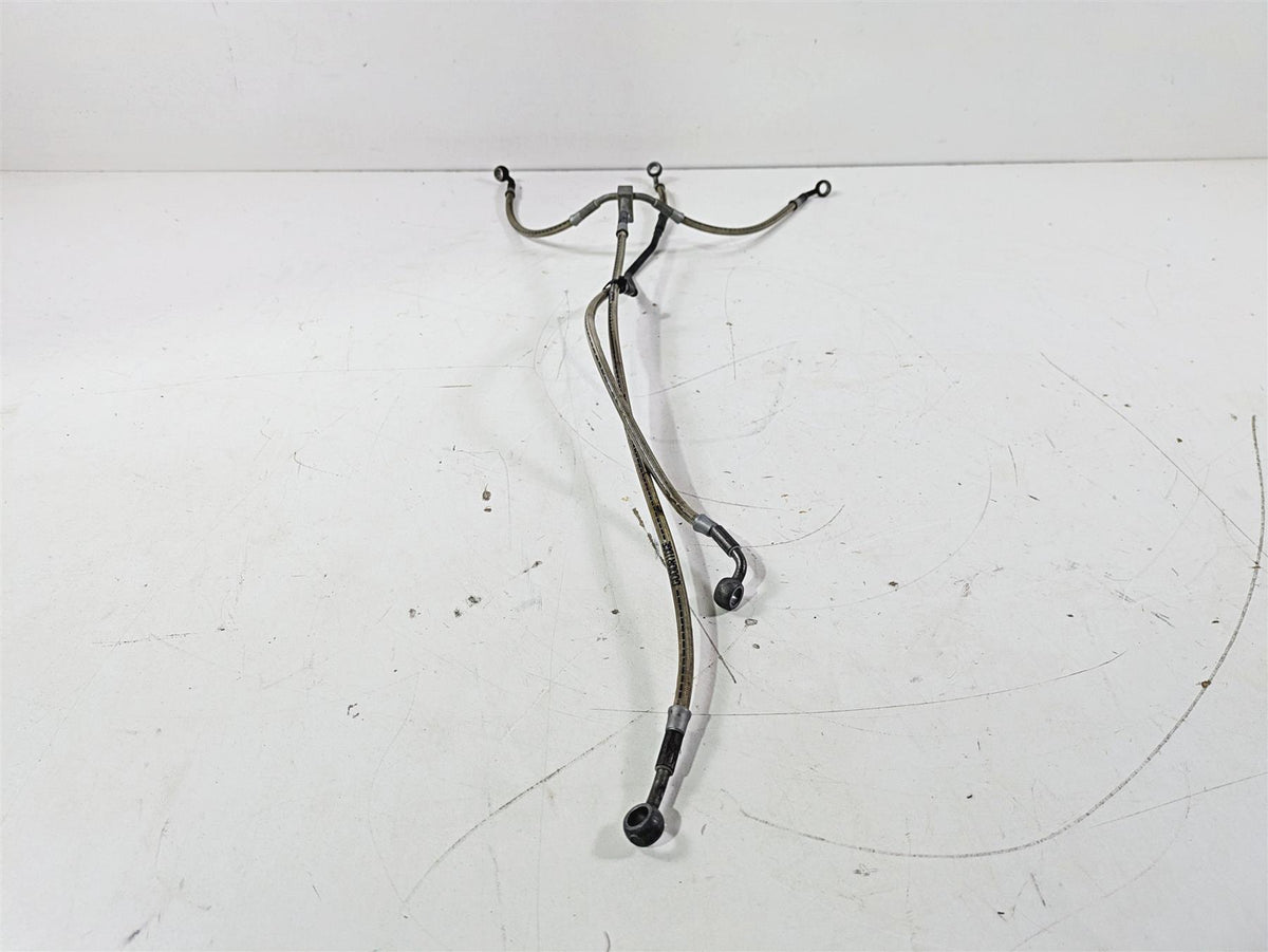 2015 BMW R1200GS Adv K51 Front Abs Brake Line Hose Set 34328526553 34328526552 {{ shop.shopifyCountryName }} - Mototech271