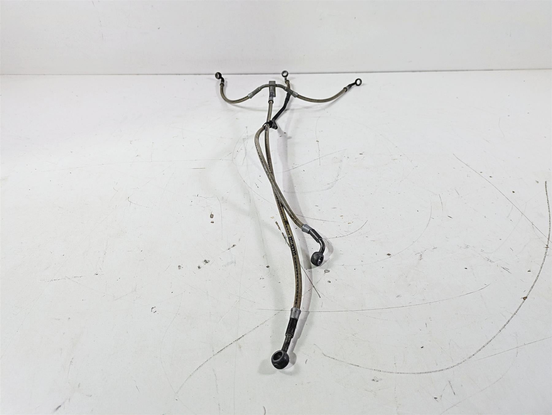 2015 BMW R1200GS Adv K51 Front Abs Brake Line Hose Set 34328526553 34328526552 {{ shop.shopifyCountryName }} - Mototech271