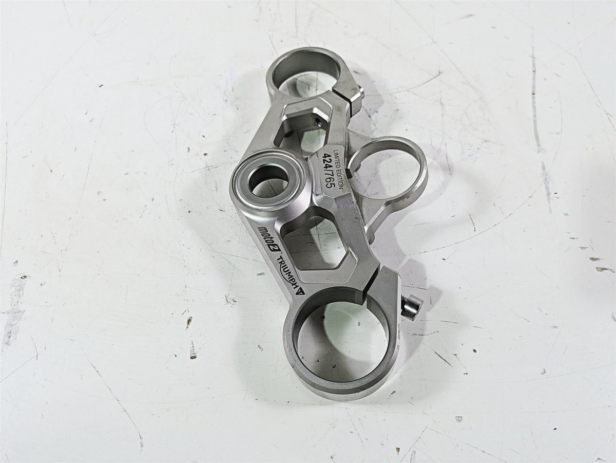 2020 Triumph Daytona 765 Moto2 Upper Triple Tree LIMITED # 424 50mm T2049790 {{ shop.shopifyCountryName }} - Mototech271