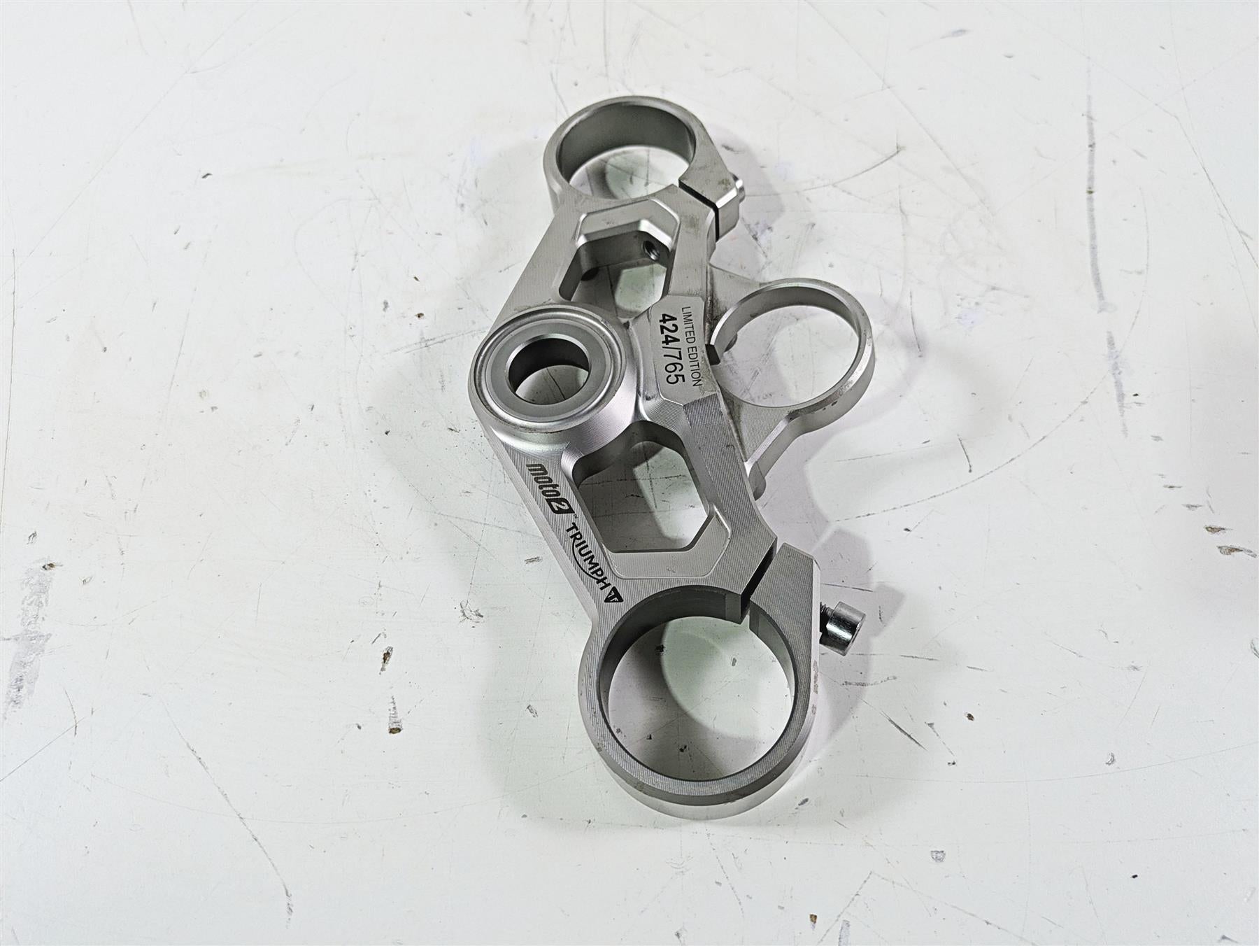 2020 Triumph Daytona 765 Moto2 Upper Triple Tree LIMITED # 424 50mm T2049790 {{ shop.shopifyCountryName }} - Mototech271