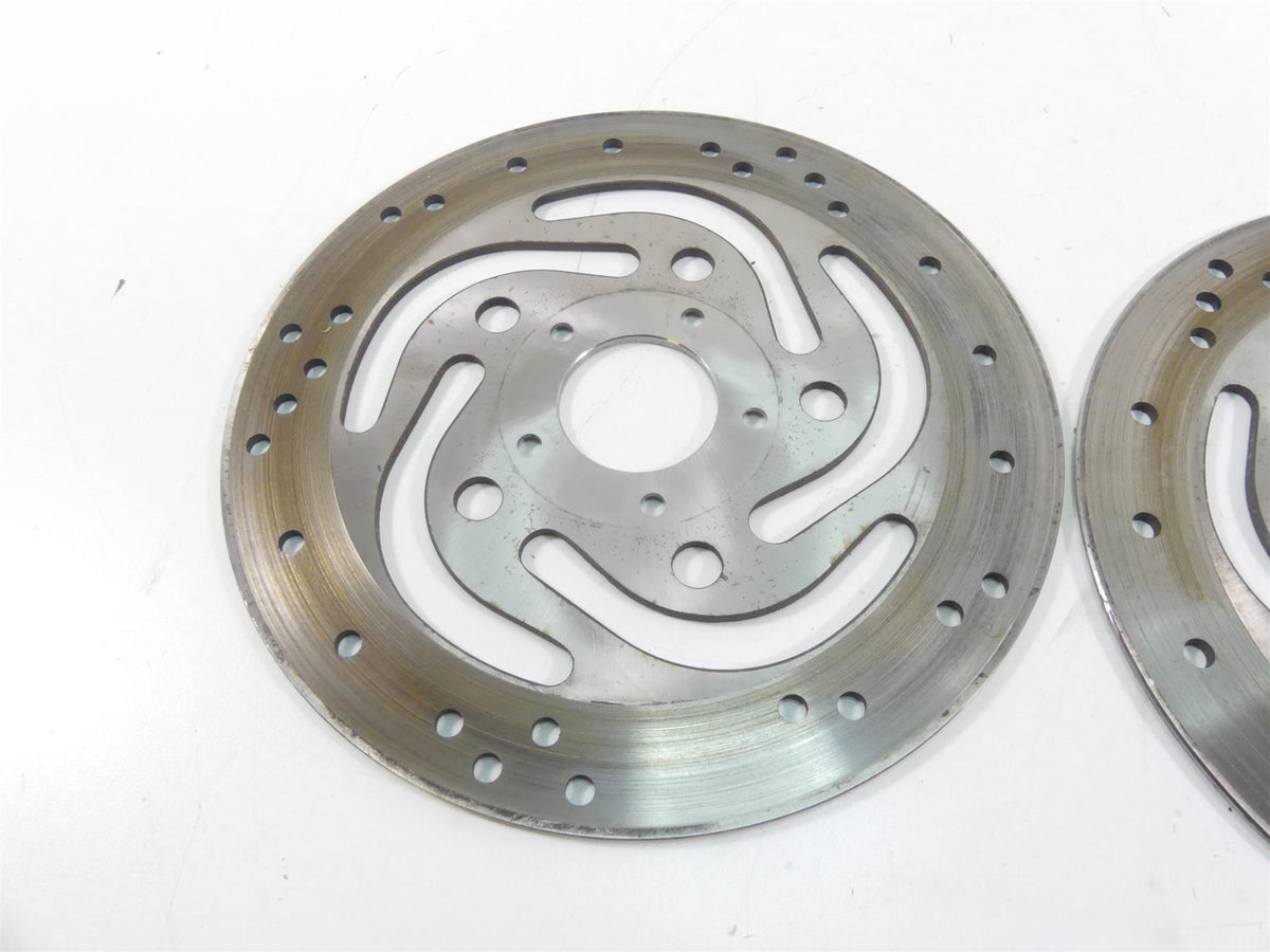 2005 Harley Touring FLHRSI Road King Sunstar Front Brake Disc Rotor Set 44156-00 {{ shop.shopifyCountryName }} - Mototech271