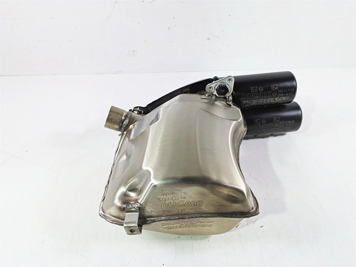 2022 Ducati Scrambler Desert Sled Exhaust Pipe Muffler Silencer 57314331A {{ shop.shopifyCountryName }} - Mototech271