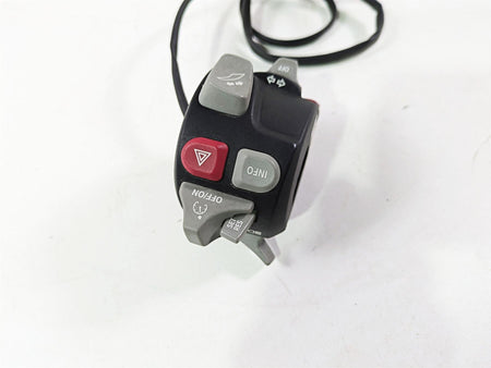 2010 BMW R1200RT K26 Left Windshield Blinker Cruise Control Switch 61318546203 {{ shop.shopifyCountryName }} - Mototech271