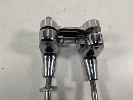 2012 Harley FLD Dyna Switchback Chrome Handlebar Riser Holder 55900004 {{ shop.shopifyCountryName }} - Mototech271