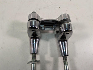 2012 Harley FLD Dyna Switchback Chrome Handlebar Riser Holder 55900004 | Mototech271