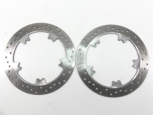 2011 Harley VRSCF Muscle Rod Front Brake Rotor Disc Set 44553-06A