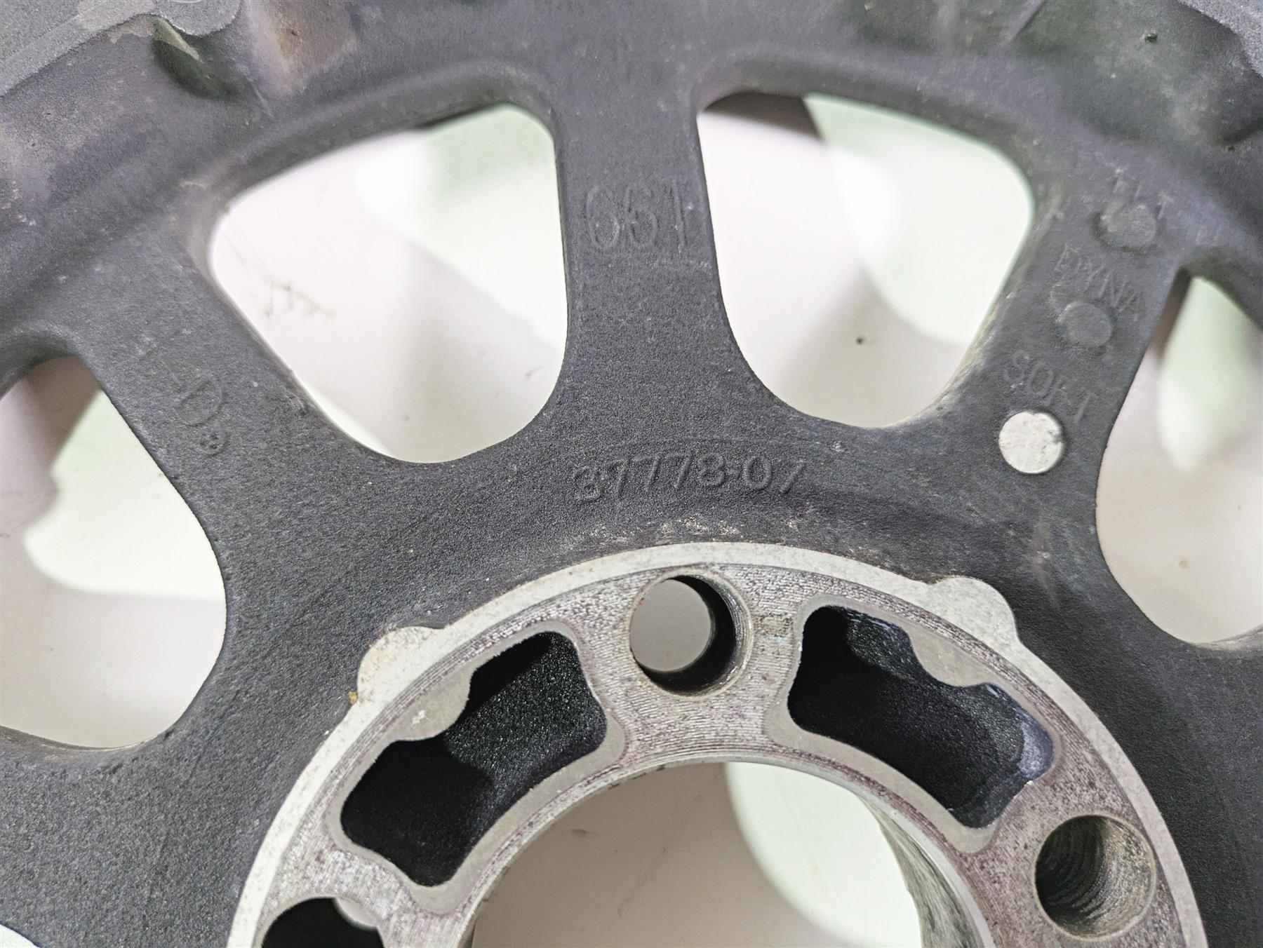 2014 Harley FLS Softail Slim Rear Drive Belt Pulley 66T 24mm 37778-07 {{ shop.shopifyCountryName }} - Mototech271