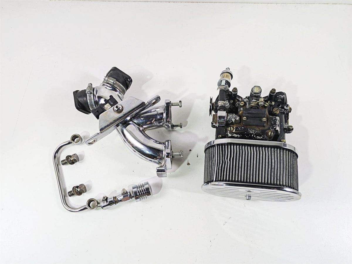 1998 Harley Touring FLHRCI Road King Dellorto Dual Throat Carburetor Set DHLA40 {{ shop.shopifyCountryName }} - Mototech271