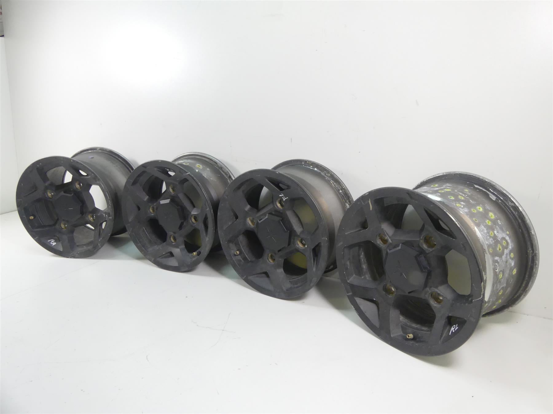 2020 Polaris RZR RS1 1000 Front Rear Wheel Rim Set 12x6 + 12x8 1522230-655 {{ shop.shopifyCountryName }} - Mototech271
