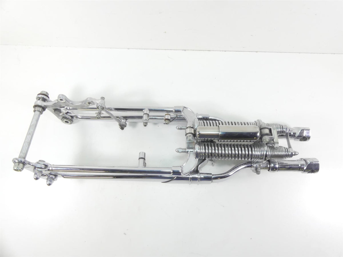 1993 Harley FXSTS Softail Springer Straight Front End Chrome Fork +Axle 45569-88 {{ shop.shopifyCountryName }} - Mototech271