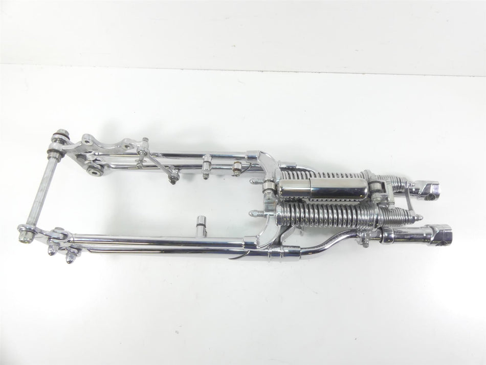 1993 Harley FXSTS Softail Springer Straight Front End Chrome Fork +Axle 45569-88 {{ shop.shopifyCountryName }} - Mototech271