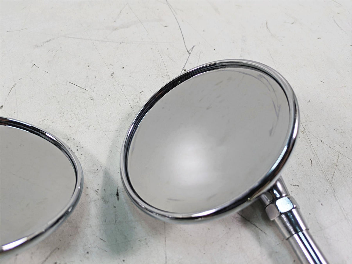2011 Triumph America Round Rear View Mirror Set - Read T2066682 T2043439 {{ shop.shopifyCountryName }} - Mototech271
