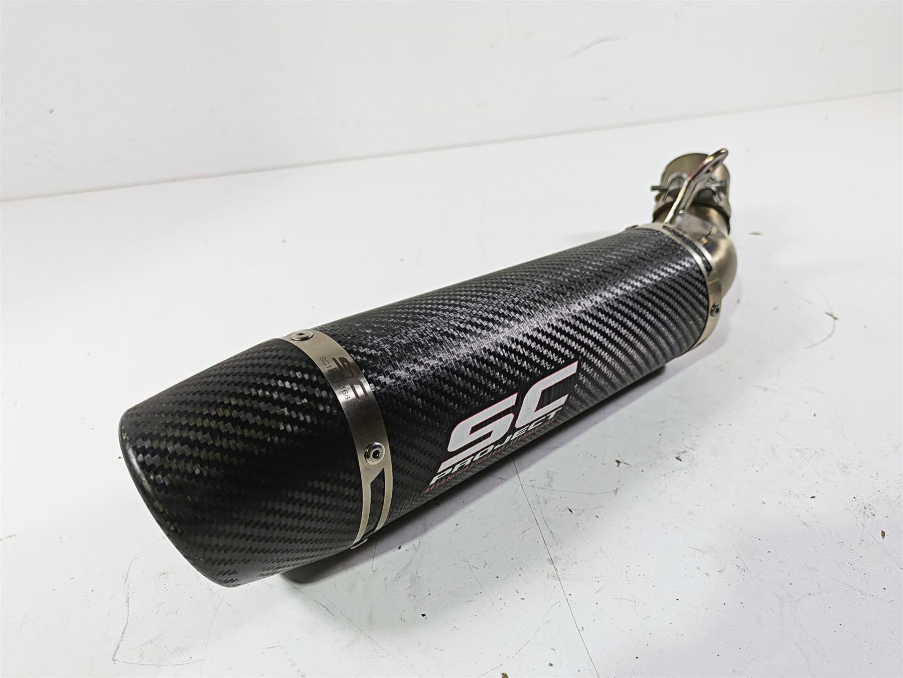 2016 BMW S1000RR K46 Conic Carbon SC-Project Exhaust Muffler Pipe B20A-34C {{ shop.shopifyCountryName }} - Mototech271