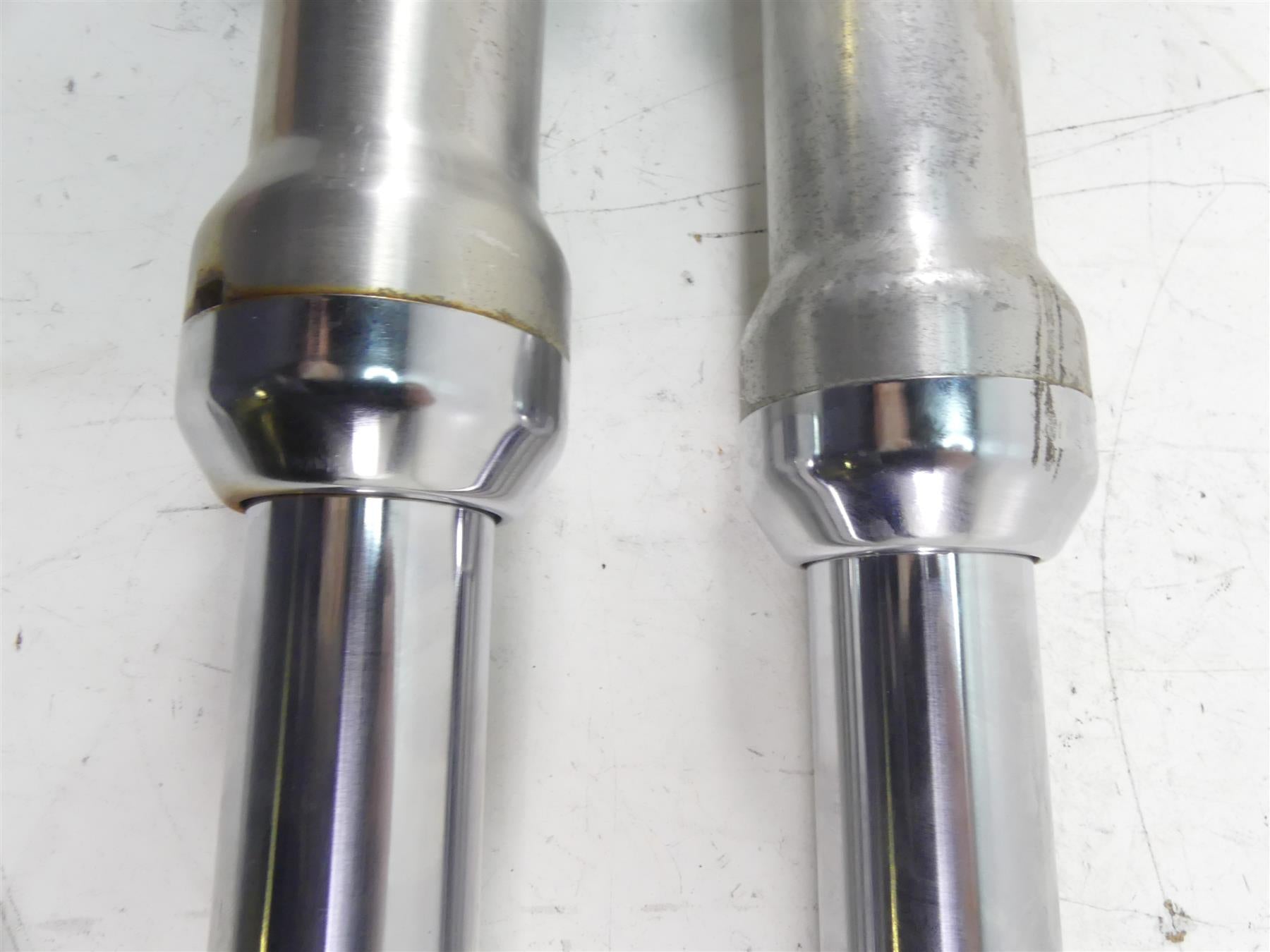 2014 Harley Sportster XL1200 C 39mm Straight Front Forks 49410-11 49409-11 {{ shop.shopifyCountryName }} - Mototech271