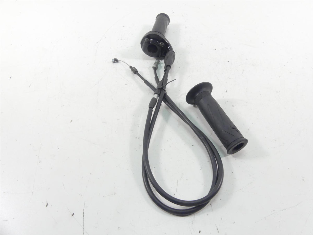 2008 Yamaha FZ1 Fazer Hand Throttle Grip Cable Set 4YR-26240-02-00 4YR-26240-03 {{ shop.shopifyCountryName }} - Mototech271