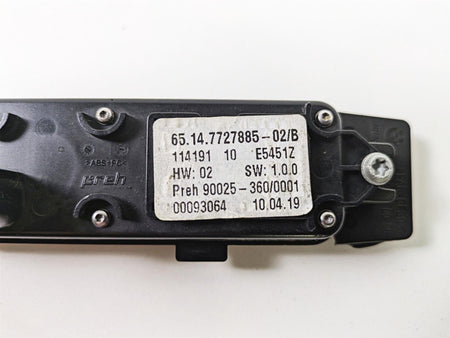 2019 BMW R1250RT K52 Audio Control Unit Button Module 65147727885 {{ shop.shopifyCountryName }} - Mototech271