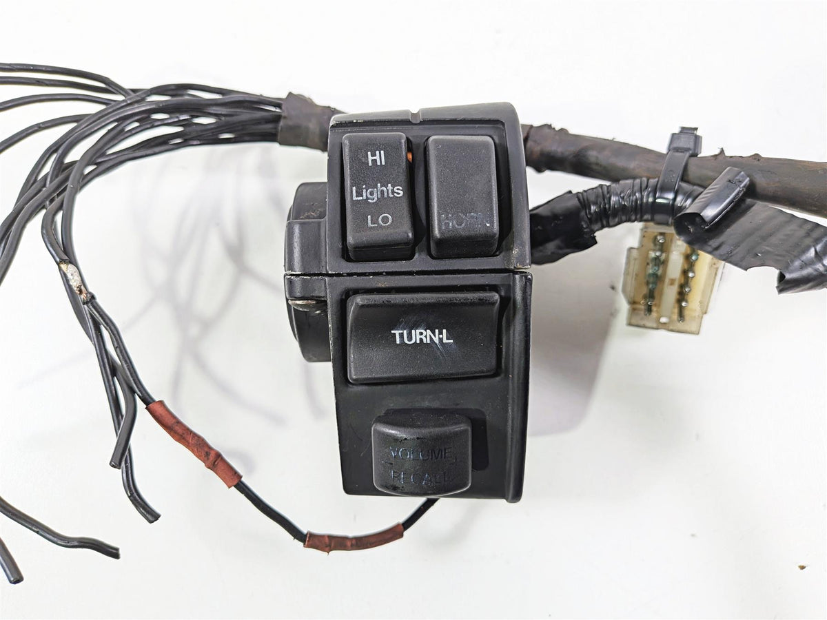 1990 Harley Touring FLHTC Electra Glide Left Hand Control Switch 71597-92 {{ shop.shopifyCountryName }} - Mototech271