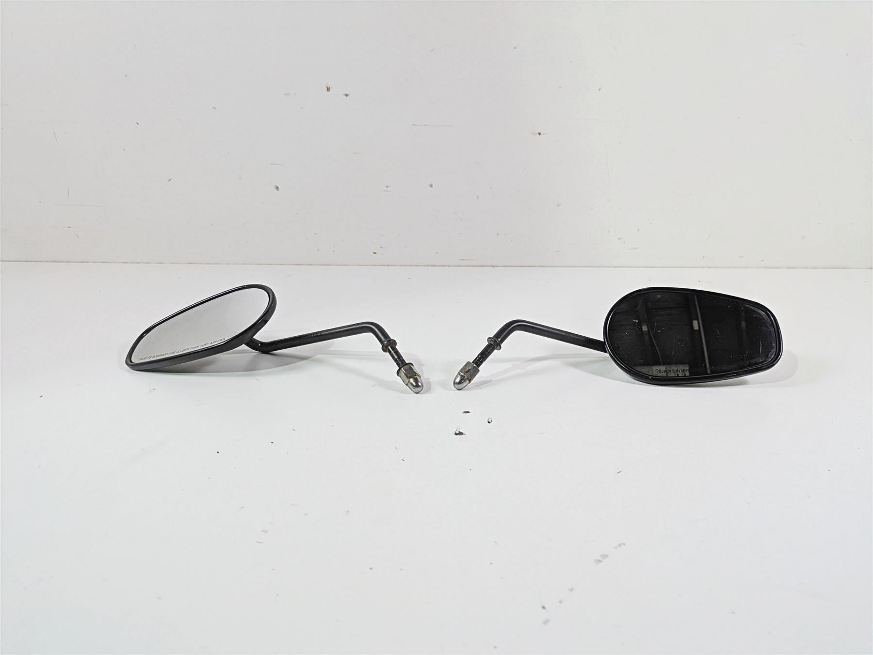 2016 Harley FXDF Dyna Fat Bob Black Rear View Mirror Set 91909-03B 91910-03B {{ shop.shopifyCountryName }} - Mototech271
