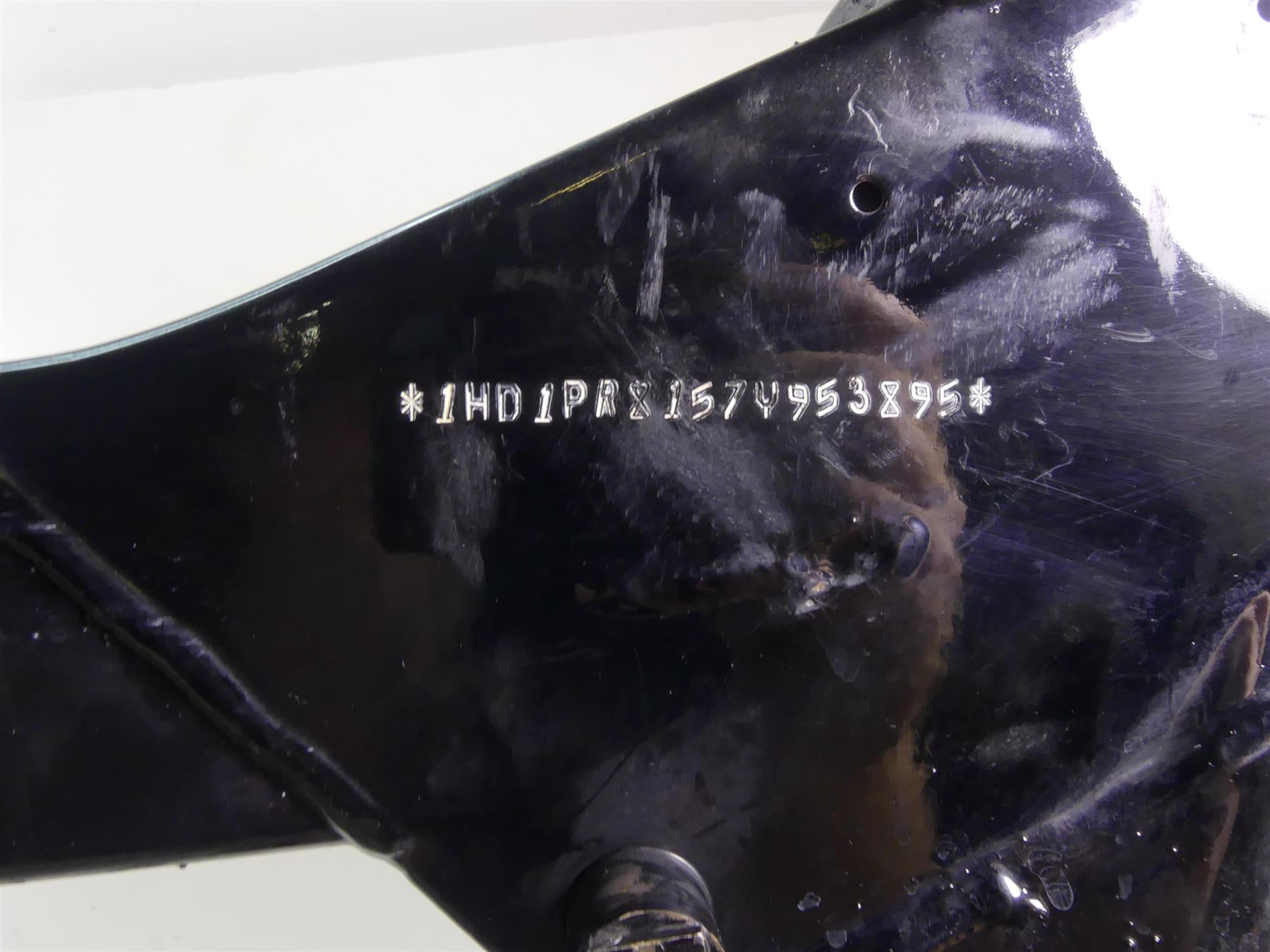 2007 Harley FLHTCU SE2 CVO Electra Glide Straight Main Frame Chassis With Clear Arkansas Title 47900-07 {{ shop.shopifyCountryName }} - Mototech271