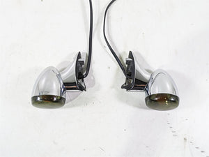 2017 Harley Touring FLTRXS Road Glide Front Blinker & Mount Set 67800512 | Mototech271