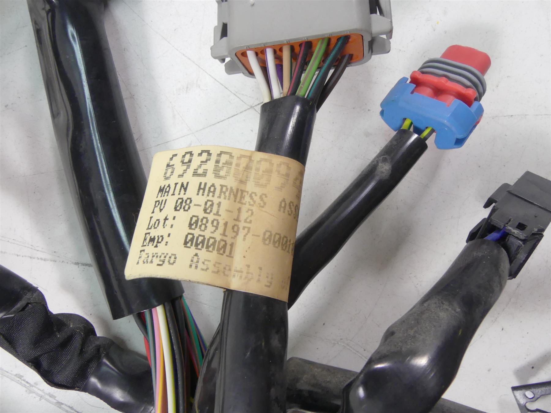2013 Harley VRSCF Muscle V-Rod Main Wiring Harness Loom - Non Abs 69200094 {{ shop.shopifyCountryName }} - Mototech271