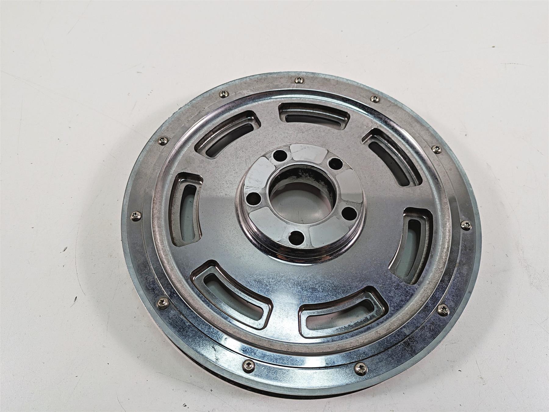 2009 Harley Dyna FXDFSE CVO Fat Bob Rear Drive Belt Pulley 66T 1" 40410-09 {{ shop.shopifyCountryName }} - Mototech271