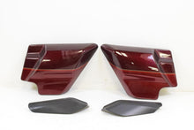 Load image into Gallery viewer, 2016 Harley Touring FLHTCU Electra Glide SUNGLO RED Side Cover Set Wings 66250-0 | Mototech271
