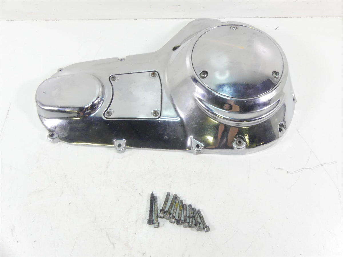 1989 Harley Touring FLTC Tour Glide Outer Primary Drive Clutch Cover 60606-89 {{ shop.shopifyCountryName }} - Mototech271