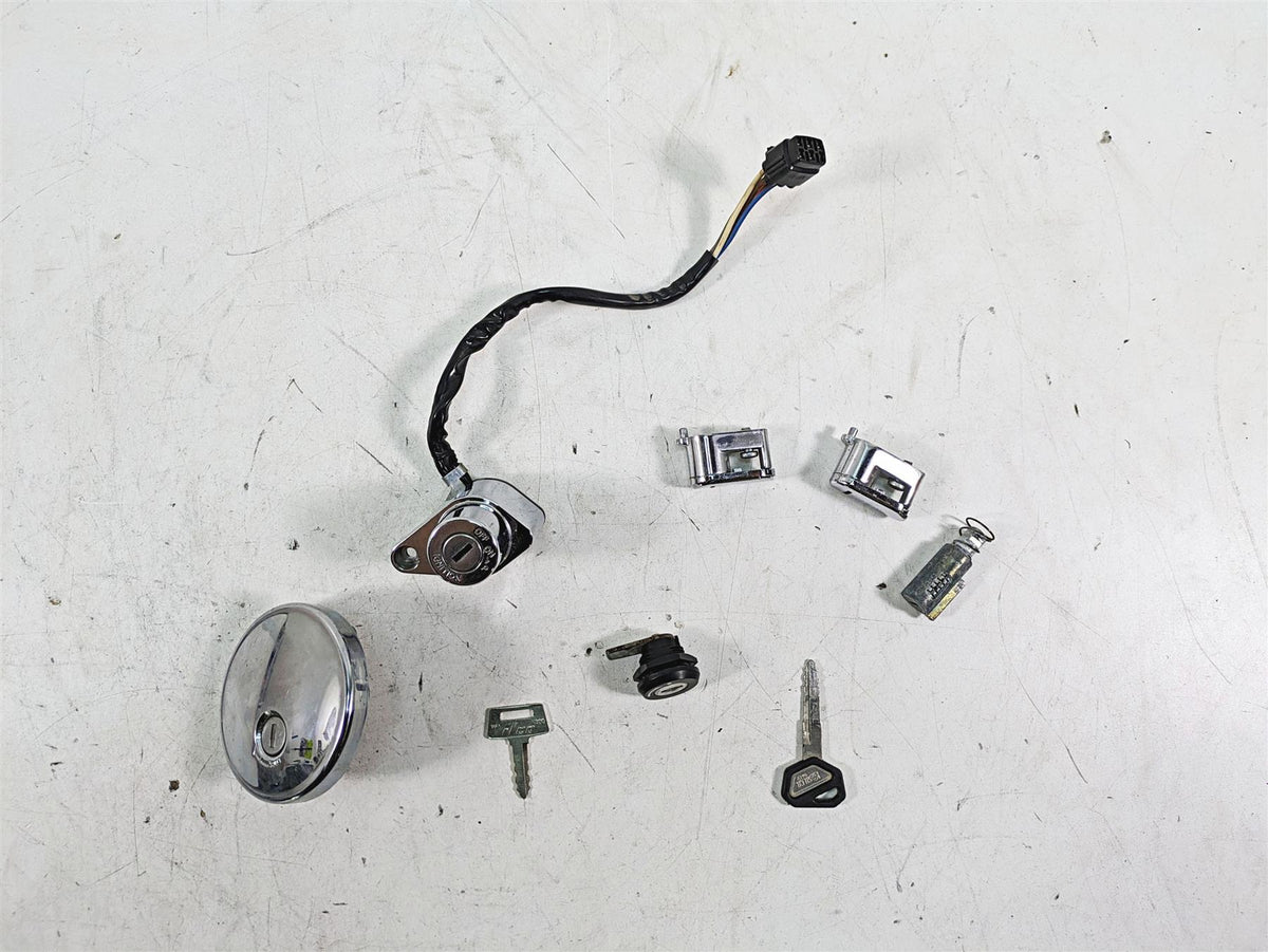 1997 Kawasaki VN1500 Vulcan Ignition Switch Key Lock Tank Cap Set 27045-5001 {{ shop.shopifyCountryName }} - Mototech271