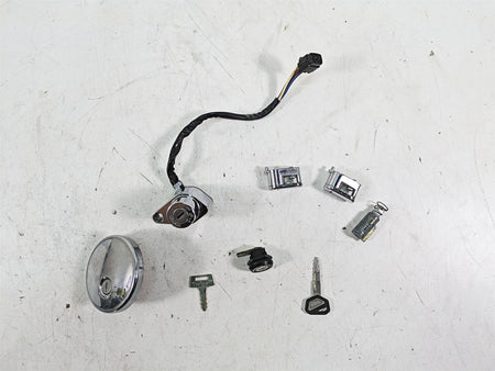 1997 Kawasaki VN1500 Vulcan Ignition Switch Key Lock Tank Cap Set 27045-5001 {{ shop.shopifyCountryName }} - Mototech271