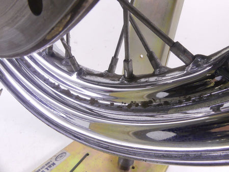 2002 Harley FLSTCI Softail Heritage Straight Rear Spoke Wheel Rim 16x3 43085-97 {{ shop.shopifyCountryName }} - Mototech271