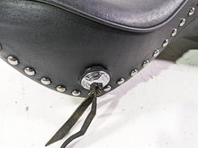 Load image into Gallery viewer, 2002 Harley FLSTC Softail Heritage Studded Duo Seat Saddle

