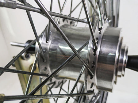 2002 Honda VTX1800 Retro Straight 17x3.5 Spoke Front Wheel Rim 44650-MCV-A11 {{ shop.shopifyCountryName }} - Mototech271