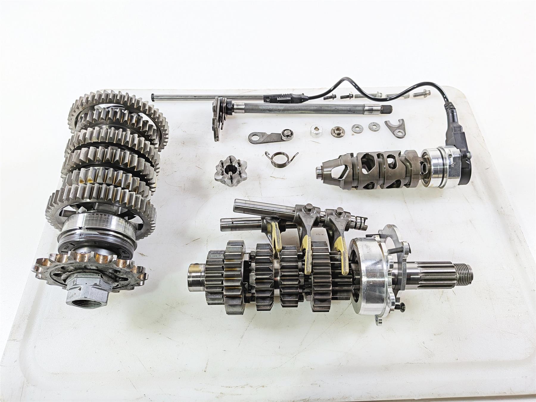 2017 BMW S1000RR K46 Transmission Gear Shift Drum Barrel Set 23008394008 {{ shop.shopifyCountryName }} - Mototech271
