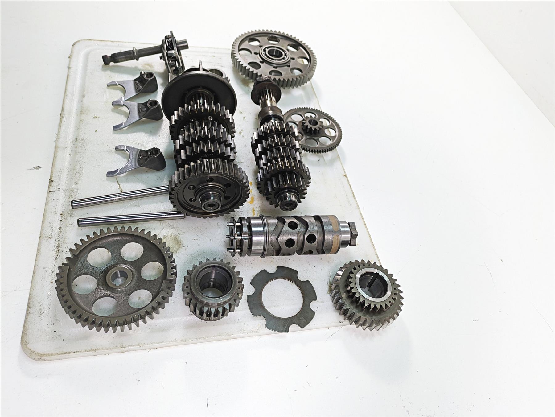 2011 Ducati Hypermotard 1100 Evo SP Transmission Gear Shift Drum Set 15021531A {{ shop.shopifyCountryName }} - Mototech271