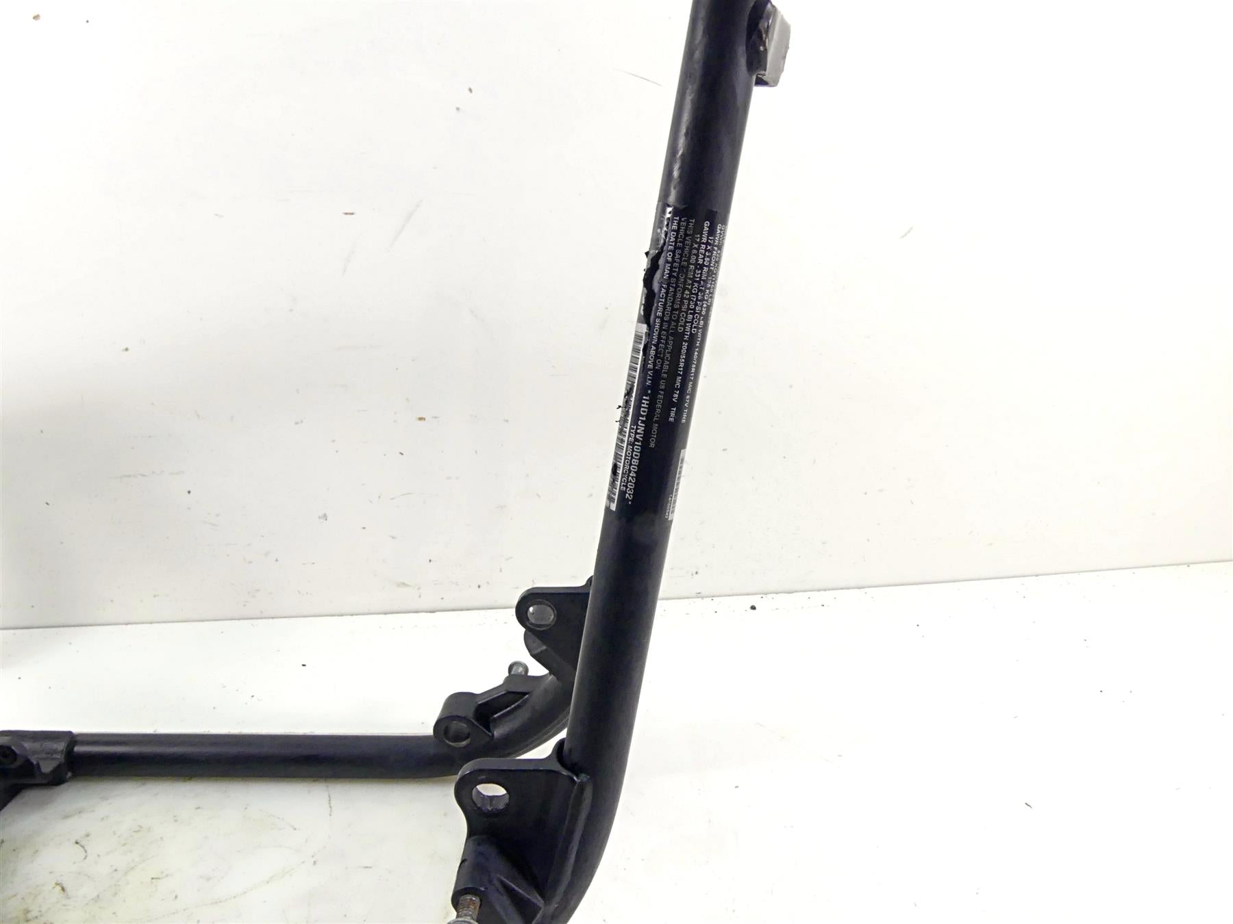 2013 Harley Softail FLSTFB Fat Boy Lo Straight Main Frame Chassis With Texas Salvage Title 47173-11BYM {{ shop.shopifyCountryName }} - Mototech271