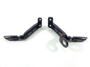 2009 Harley XR1200 Sportster Rear Passenger Foot Peg Rest Set 51049-08 51048-08