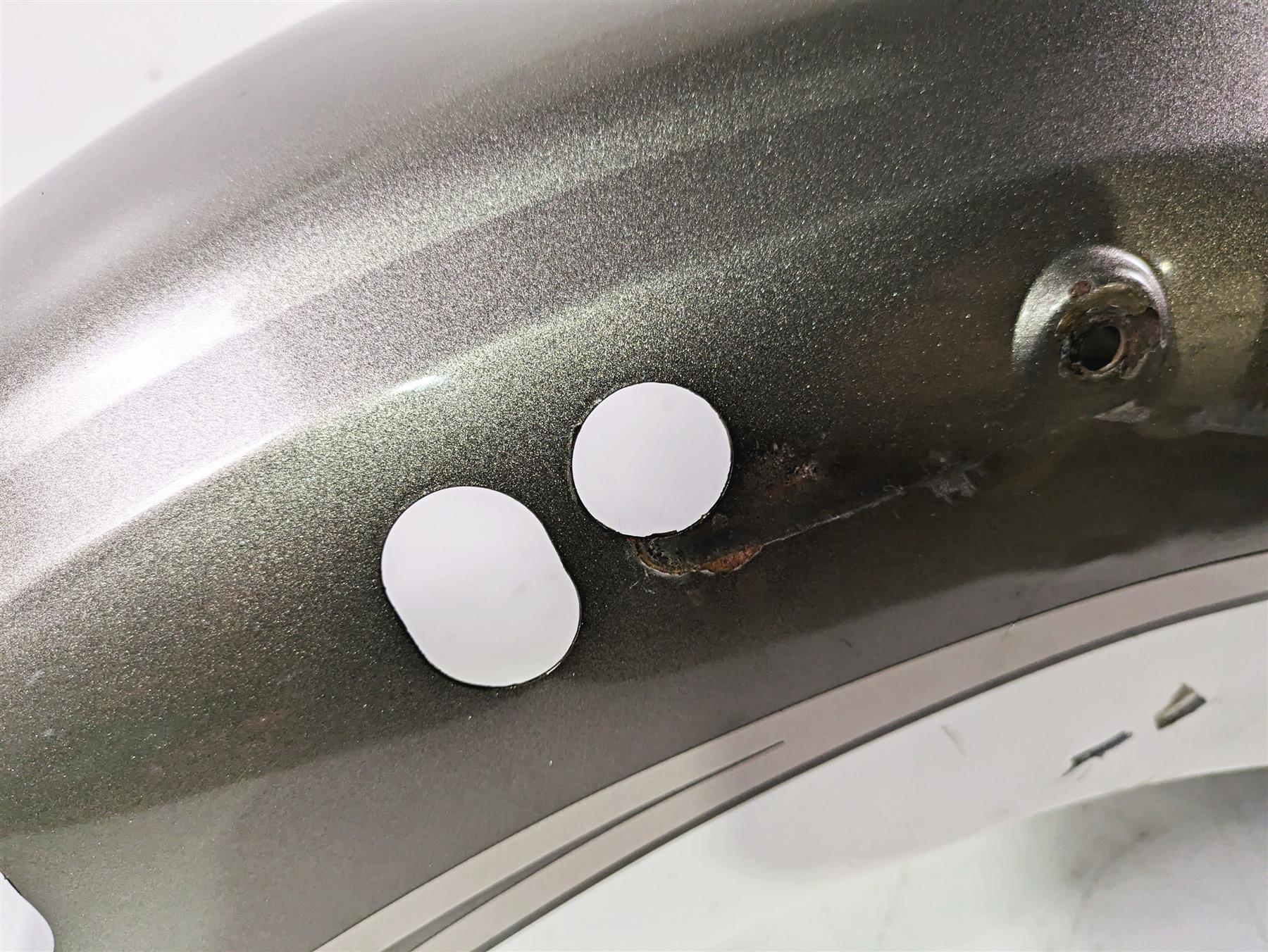 2004 Victory Kingpin Rear Fender Bronze Mist Pearl White - Dent 1014214 {{ shop.shopifyCountryName }} - Mototech271