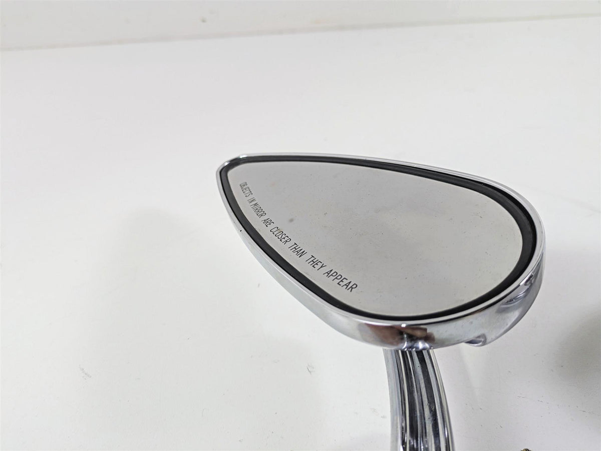 2007 Harley Sportster XL1200 C Willie G Skull Teardrop Mirrors 91315-04 {{ shop.shopifyCountryName }} - Mototech271