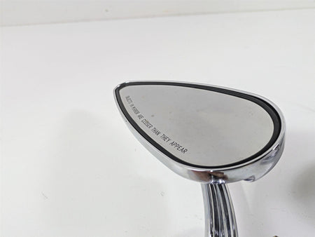 2007 Harley Sportster XL1200 C Willie G Skull Teardrop Mirrors 91315-04 {{ shop.shopifyCountryName }} - Mototech271