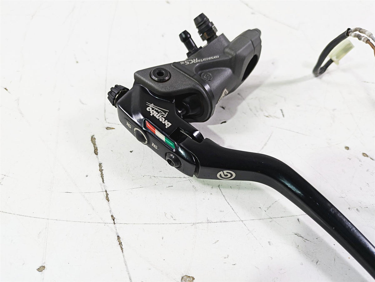 2017 Ducati Monster 1200 S Brembo Radial Clutch & Brake Master Cylinder RCS15 RCS17 Corsa Corta 110A26340 {{ shop.shopifyCountryName }} - Mototech271
