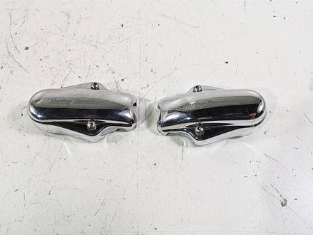 2005 Harley Softail FLSTFSE CVO Fat Boy Rear Axle Covers & Mounts 44500-03 {{ shop.shopifyCountryName }} - Mototech271