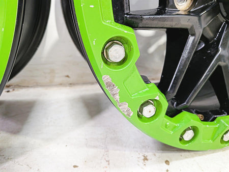 Kawasaki Teryx KRF KRX 1000 Wheel Rim Green Beadlock Set 15x8 49058-0729-397 {{ shop.shopifyCountryName }} - Mototech271