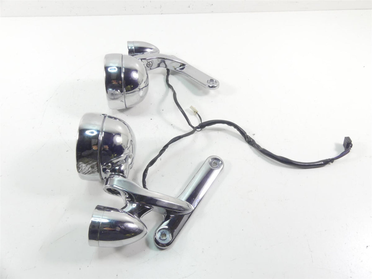 2005 Harley Touring CVO FLHTC SE Electra Glide Front Blinker Light Set 68836-04 {{ shop.shopifyCountryName }} - Mototech271