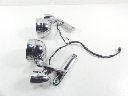 2005 Harley Touring CVO FLHTC SE Electra Glide Front Blinker Light Set 68836-04 {{ shop.shopifyCountryName }} - Mototech271