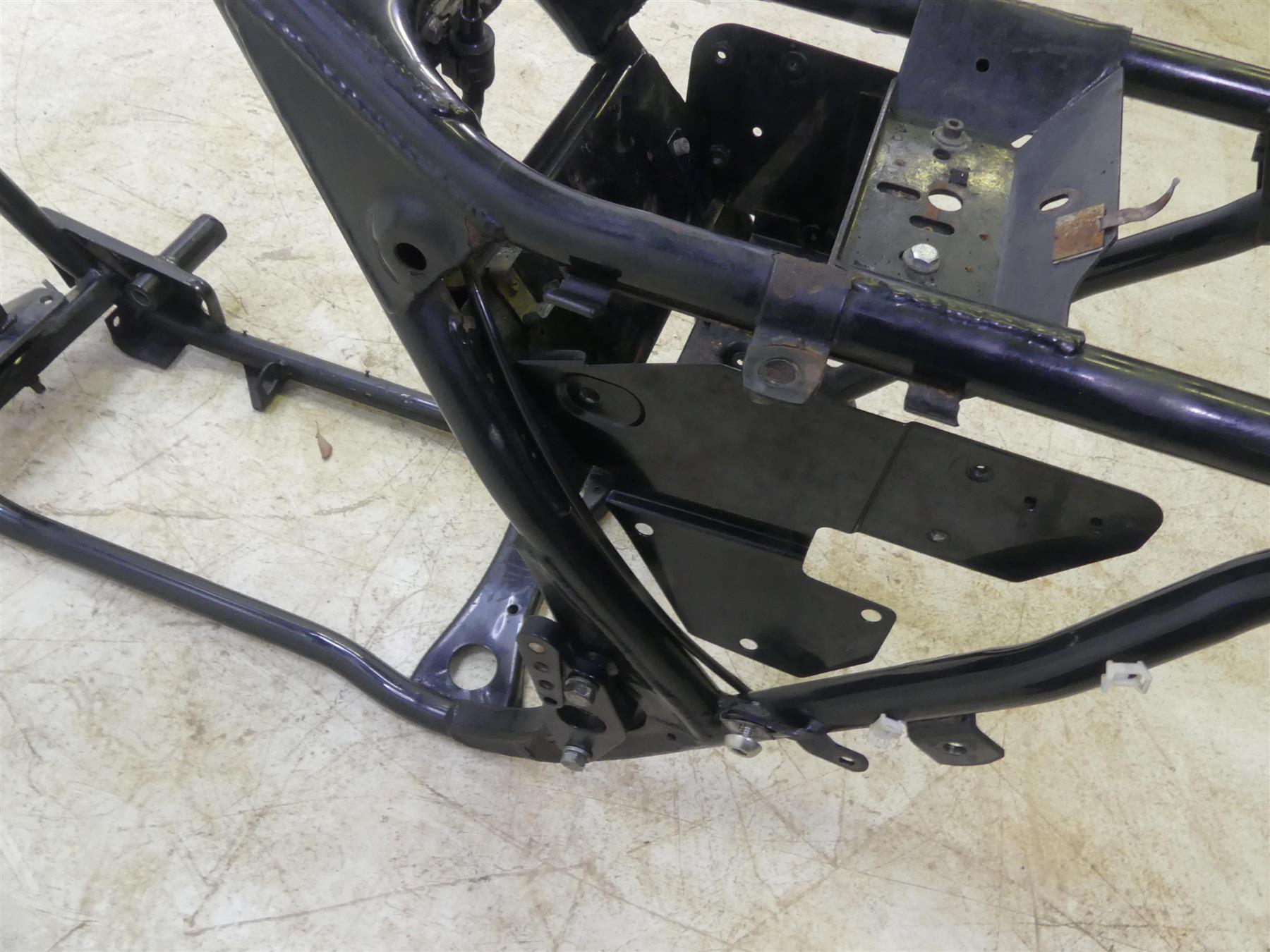 1995 Harley Touring FLHTCU Electra Glide Straight Main Frame Chassis With Clean Texas Title 47900-93B {{ shop.shopifyCountryName }} - Mototech271