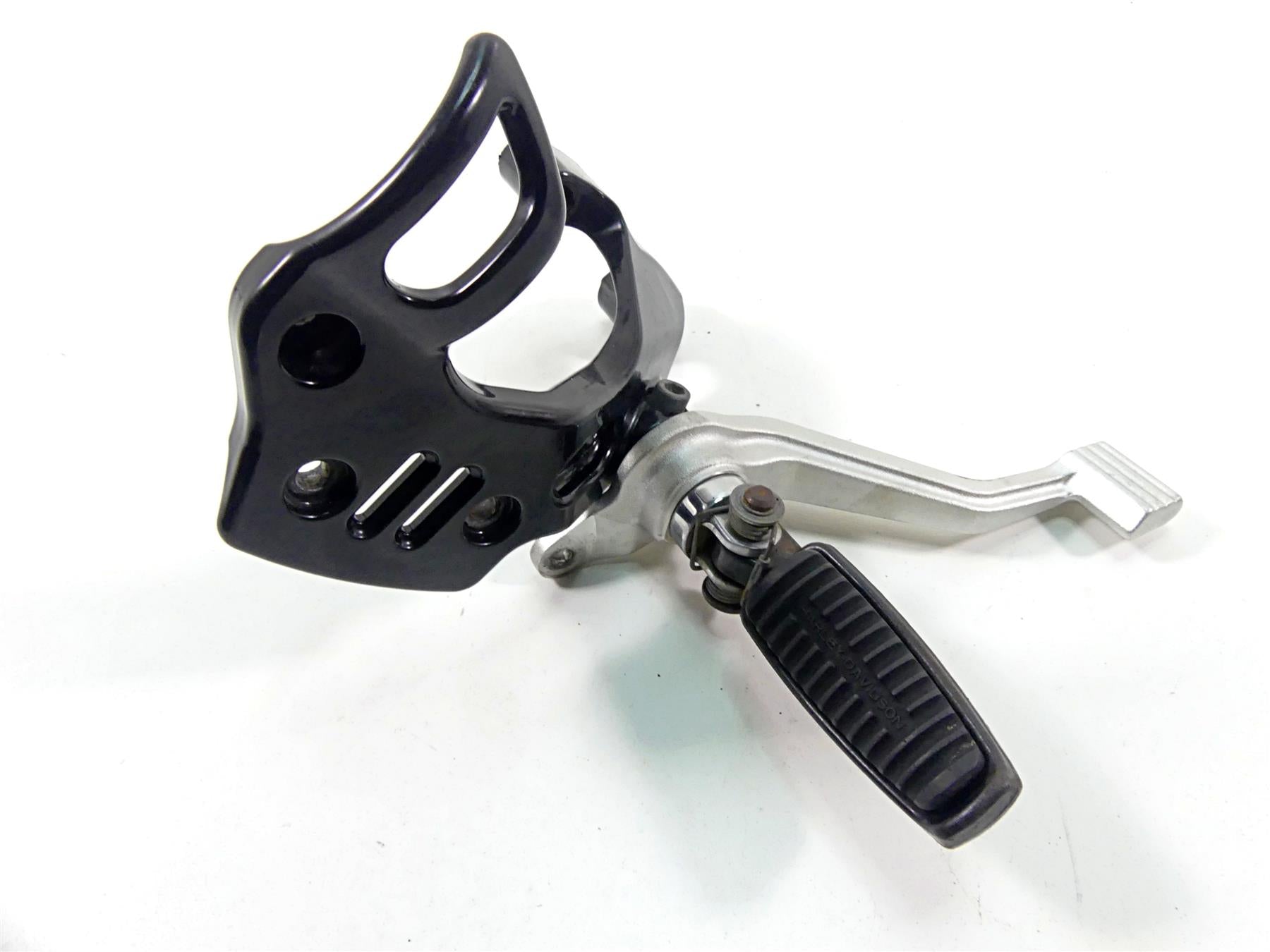 2009 Harley XR1200 Sportster Right Foot Peg Bracket & Brake Pedal Set 51045-08 {{ shop.shopifyCountryName }} - Mototech271